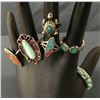 Image 2 : Group of 6 Navajo Rings