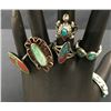 Image 4 : Group of 6 Navajo Rings