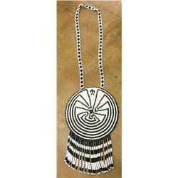 Large Man-in-the-Maze Beaded Necklace