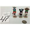 Image 5 : Group of 3 Miniature Hopi Kachinas