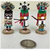 Image 2 : Group of 3 Miniature Hopi Kachinas