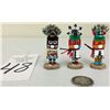 Image 5 : Group of 3 Miniature Hopi Kachinas