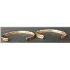 Image 6 : Pair of Navajo Cuff Bracelets