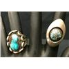Image 1 : Pair of Navajo Rings