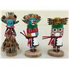 Image 1 : Group of 3 Miniature Hopi Kachinas