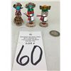 Image 5 : Group of 3 Miniature Hopi Kachinas