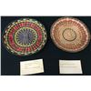 Image 1 : Pair of Vintage Hopi Wicker Plaques