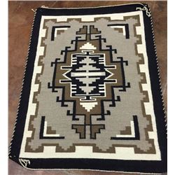 Two Grey Hills Navajo Textile