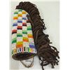 Image 5 : Beaded Knife Sheath with Knife