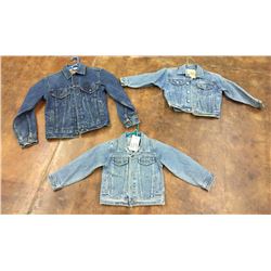 Group of 3 Denim Jackets