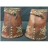 Image 2 : Old, Leather, Studded Cowboy Cuffs