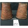 Image 3 : Old, Leather, Studded Cowboy Cuffs
