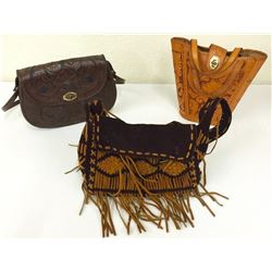 Leather/Western/Vintage Purse Lot of 3