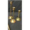 Image 3 : Antique Brass Candlestick Lot