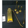 Image 5 : Antique Brass Candlestick Lot
