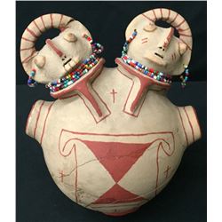 1970s Maricopa Pottery Effigy