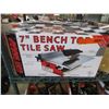 Image 1 : 7" Bench top tile saw