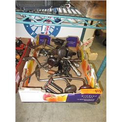 Tray of vintage tools