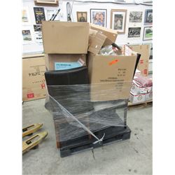 Skid of new & used household goods