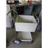 Image 1 : Small metal utility cart - used
