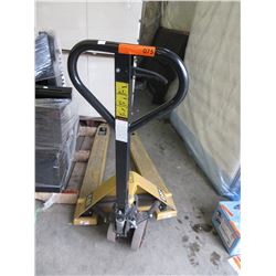 Used pallet jack - bent forks