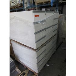 Skid of file drawers for desks