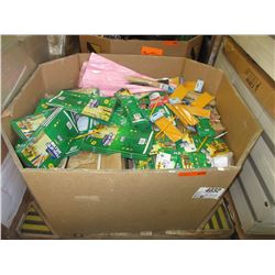 Skid of pencils, crayons & more
