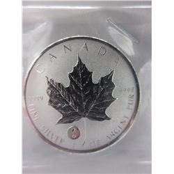 2016 Silver "Yin Yang" Canadian Maple Leaf Coin