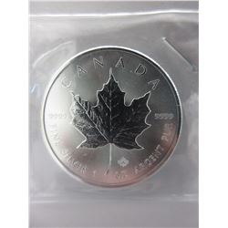 2016 Fine Silver - Canada Maple Leaf Coin - 1 oz.