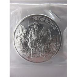Silver "Mule & Miner" Prospector Investor round