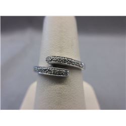 Diamond Studded Wrap Style Ring