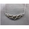 Image 1 : New - Black Diamond Twist Design Necklace