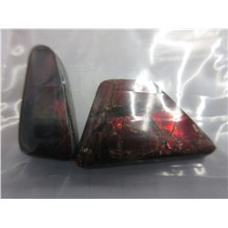 31 CTW Free Form Canadian Ammolite Gemstones