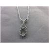 Image 1 : New - Sterling Silver "XO" Necklace