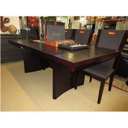 NEW - Dining table with pop-up leaf