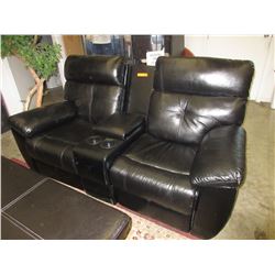 NEW - Power reclining loveseat with console center