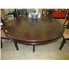 Image 1 : NEW - Round dining table with leaf