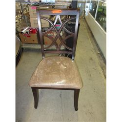 NEW - Dining chair with upholstered seat