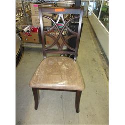 NEW - Dining chair with upholstered seat