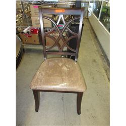 NEW - Dining chair with upholstered seat