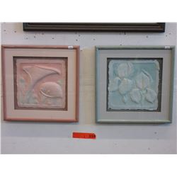 2 Paper Art flower pictures