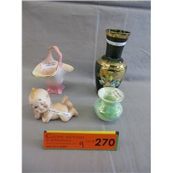 4 Vintage decorative collectibles