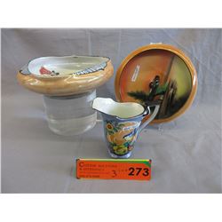 Vintage hand painted Japanese china