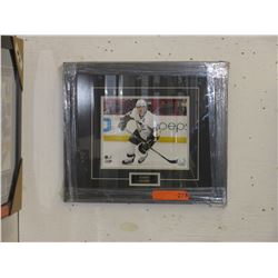 Framed Sidney Crosby photograph