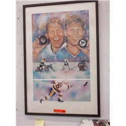 Signed Limited Edition hockey print