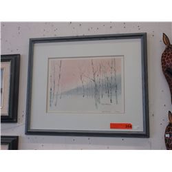 W. J. Adams signed limited edition print