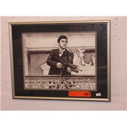 Framed print of "Al Pacino - Scarface"