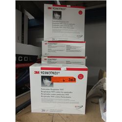 6 Boxes of new N95 masks