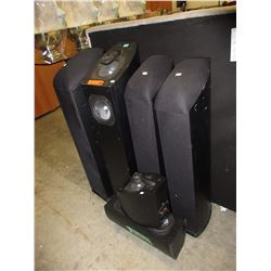 6 Assorted speaker components