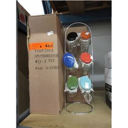 8 New spice jar sets